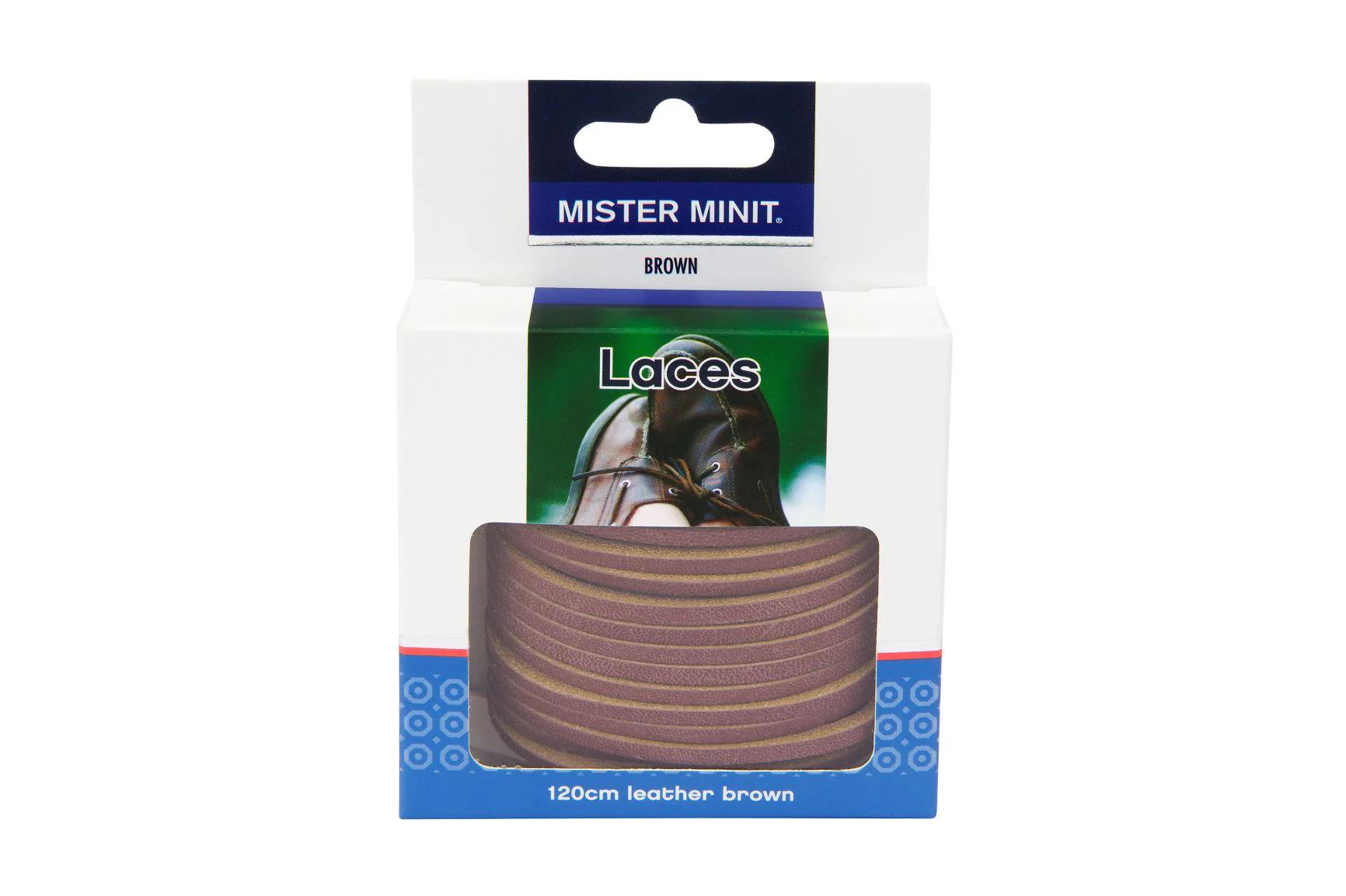 120cm Leather Brown Laces