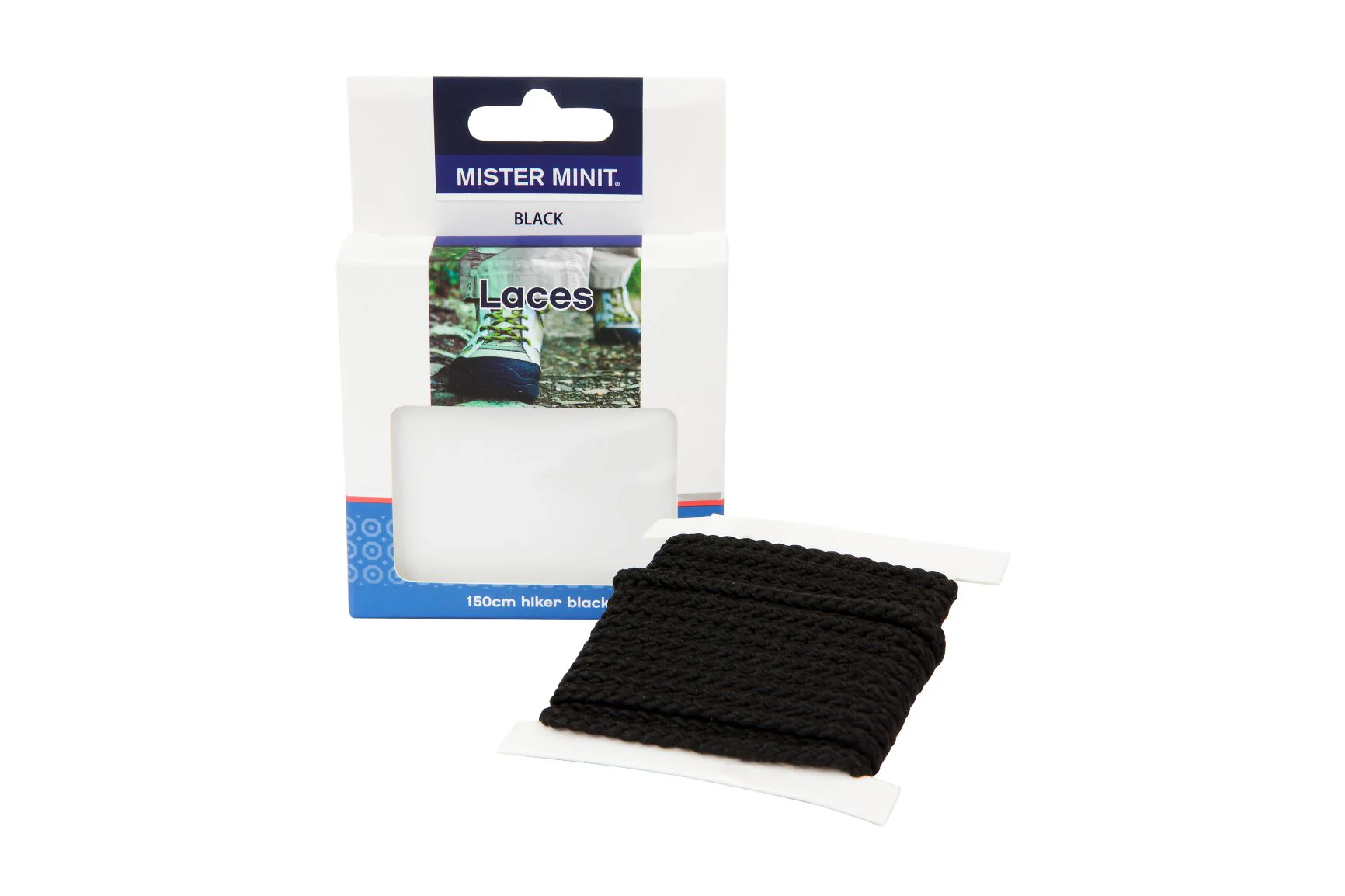 150cm Hiker Black Laces - Image 3