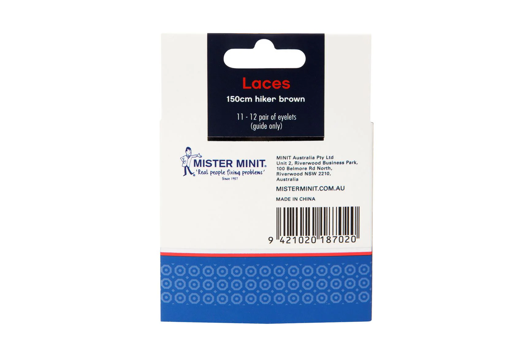150cm Hiker Brown Laces - Image 2