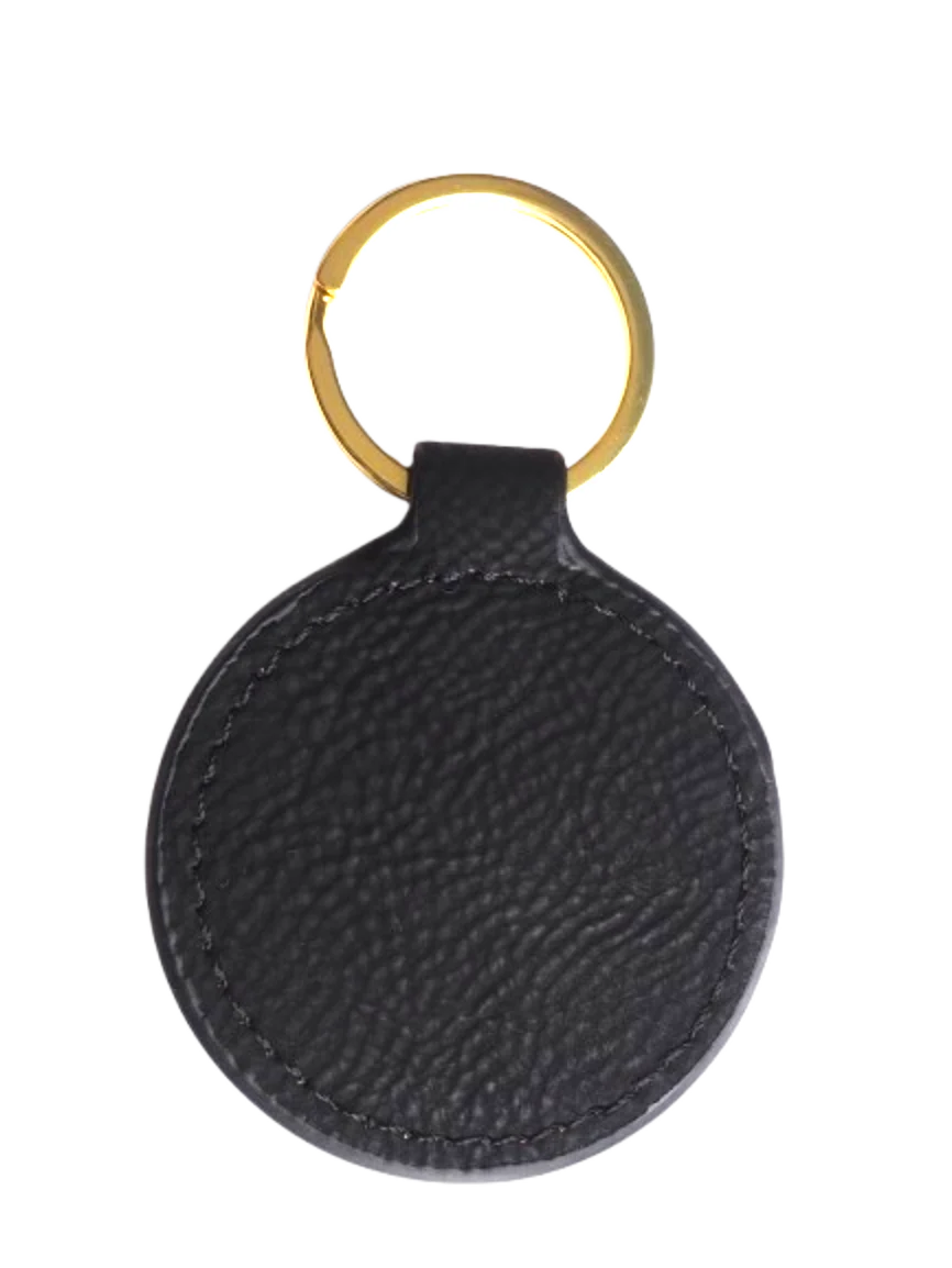 2 Piece 3D Flower Faux Leather Keyring - Image 2