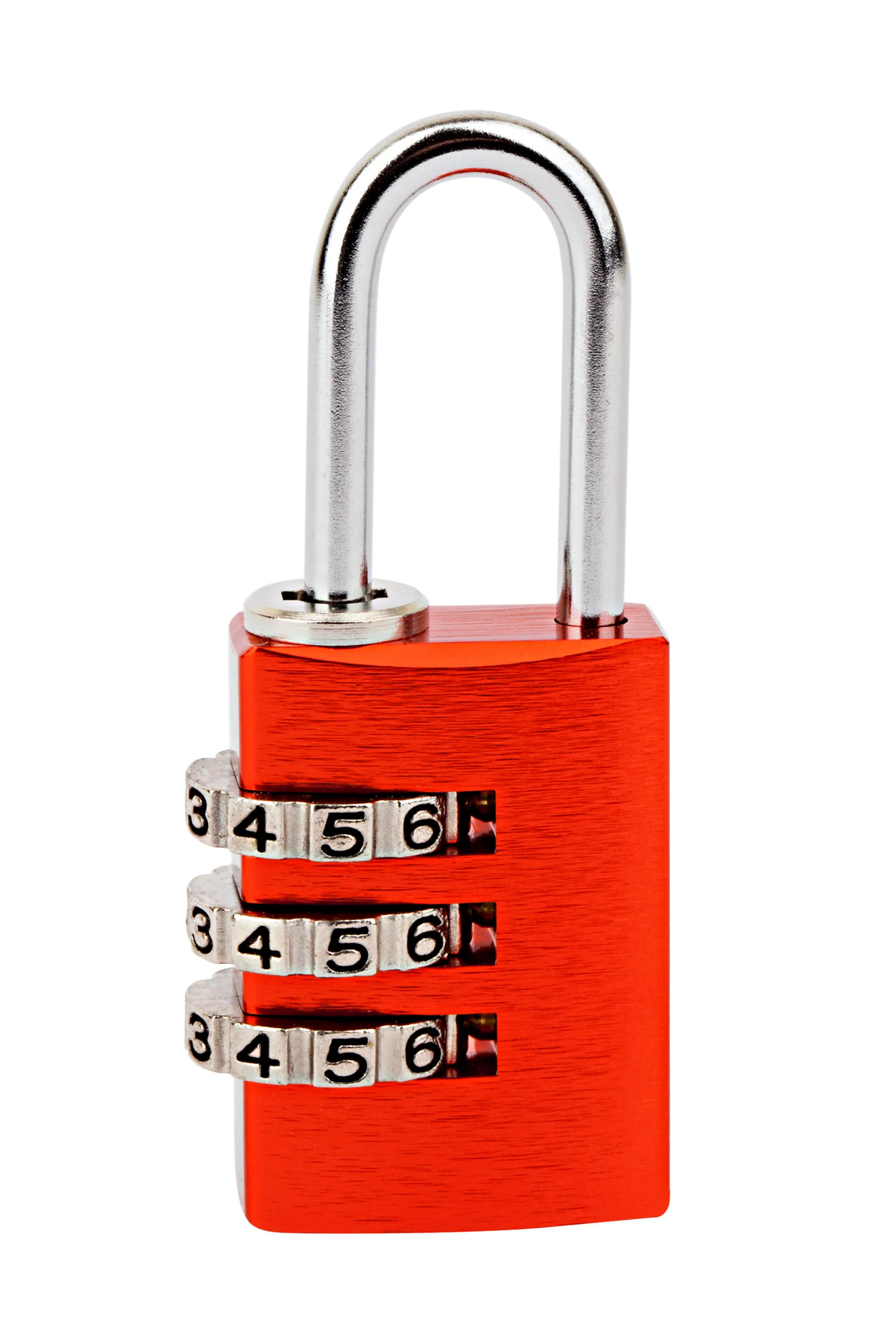 20mm Aluminium Combination Orange ABUS Padlock - Image 2