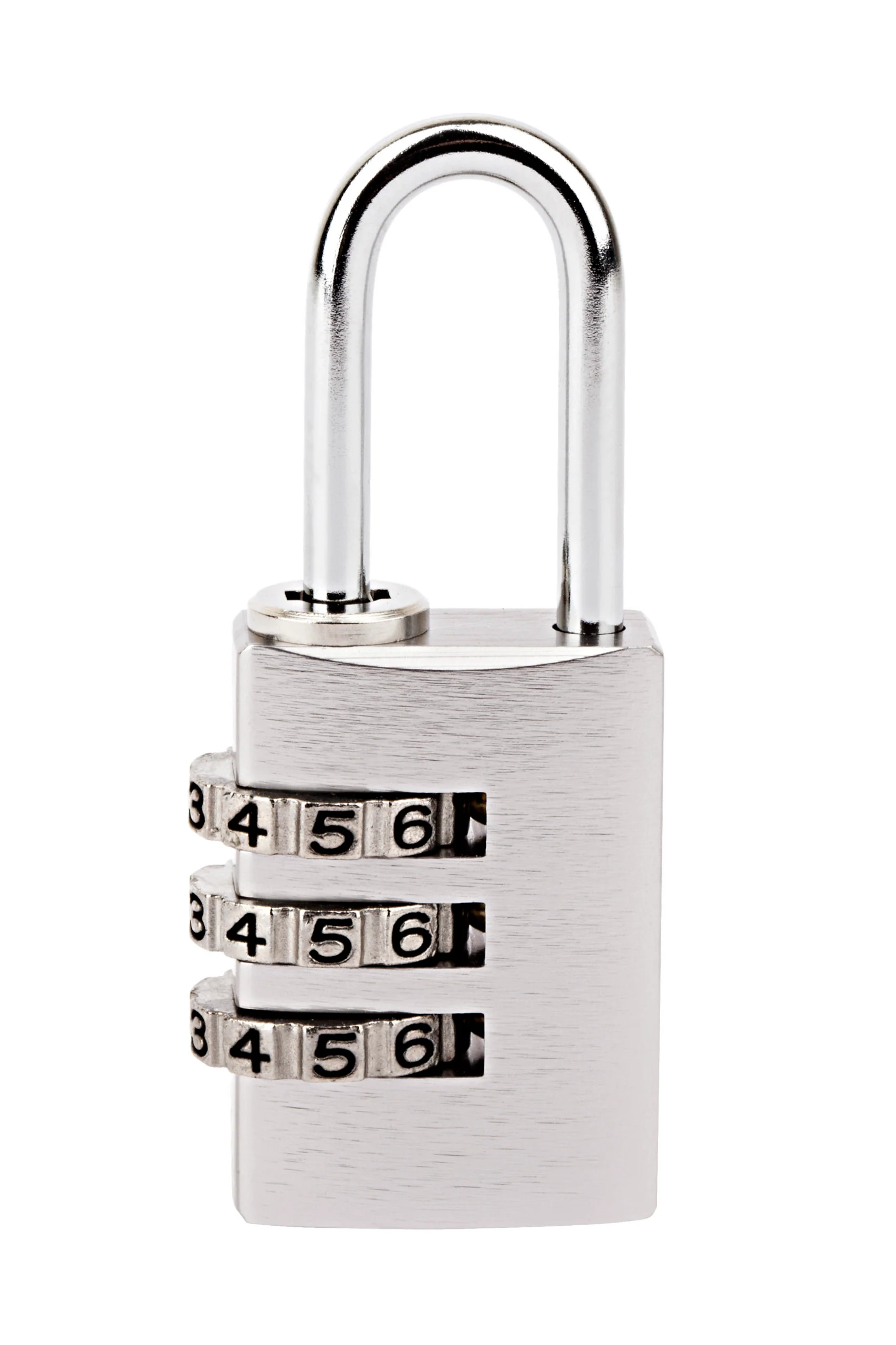 20mm Aluminium Combination Silver ABUS Padlock - Image 2