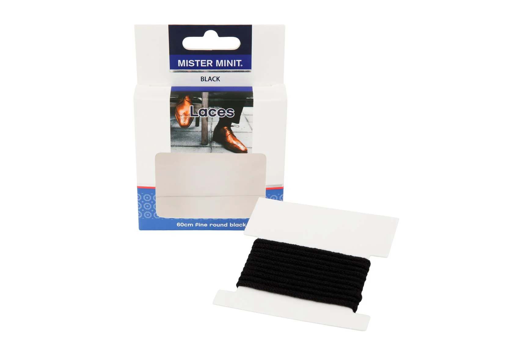 60cm Fine Round Black Laces - Image 3