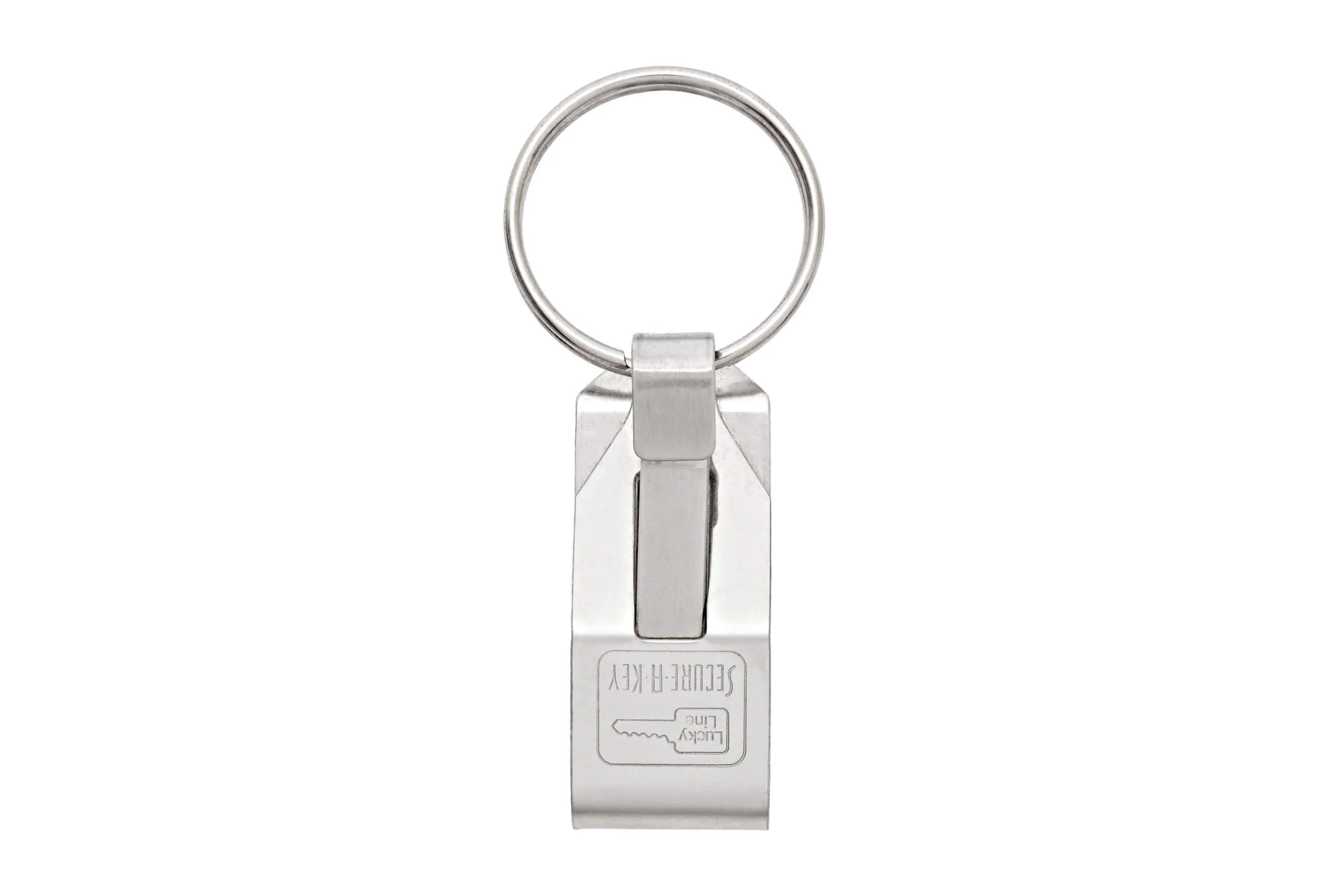 Belt Hook Key Clip Chrome Keyring Accessory - Image 2