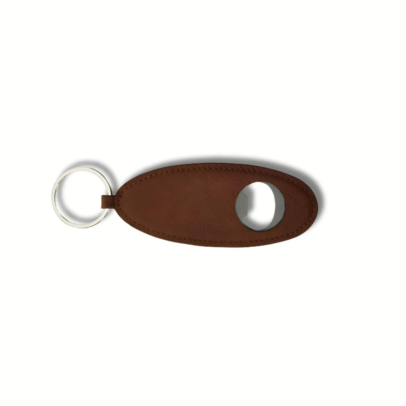 Black Bottle Opener Faux Leather - Image 2