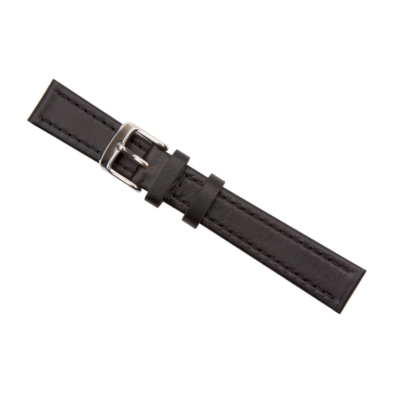 Black Calf Leather Watch Band - Image 10