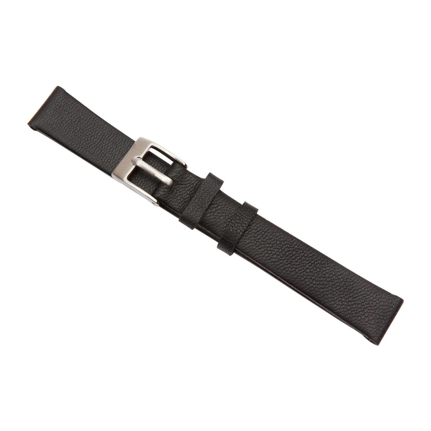 Black Lambskin Leather Watch Band