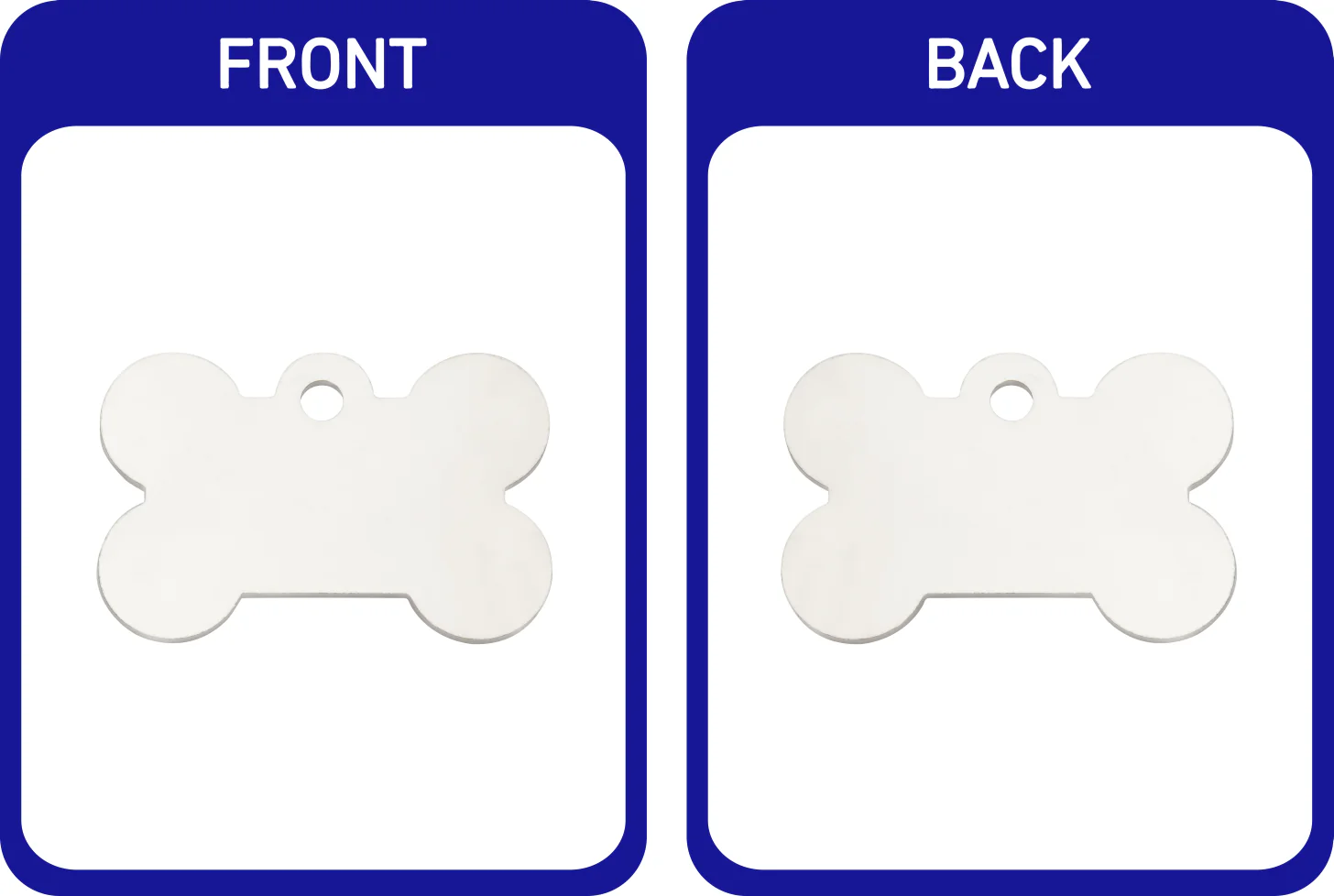 Anodised Aluminium Bone Dog Tags - Image 8