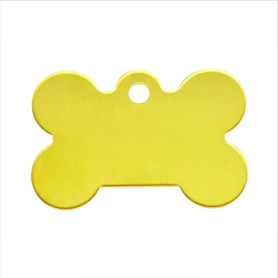 Brass Bone Dog Tag - Image 2