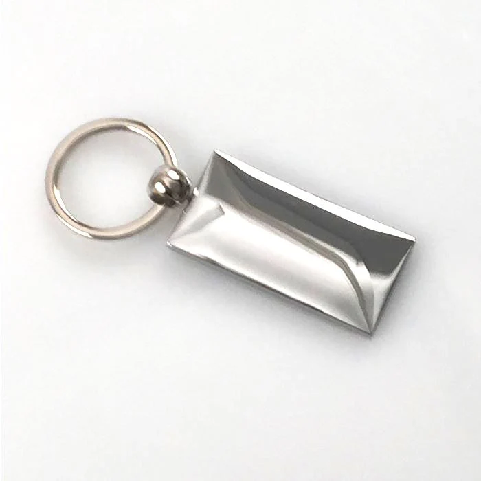 Classic Rectangle Keyring