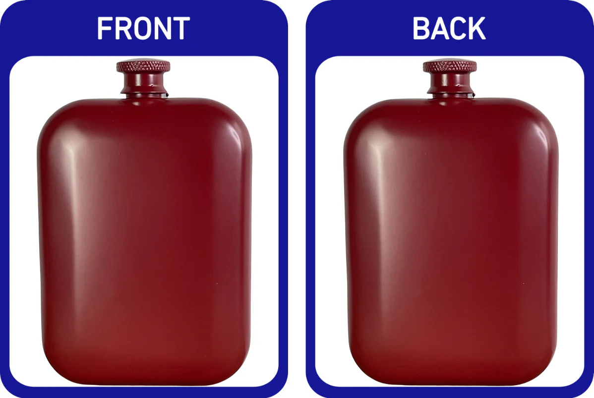 Matte Coloured Hip Flasks - Image 9