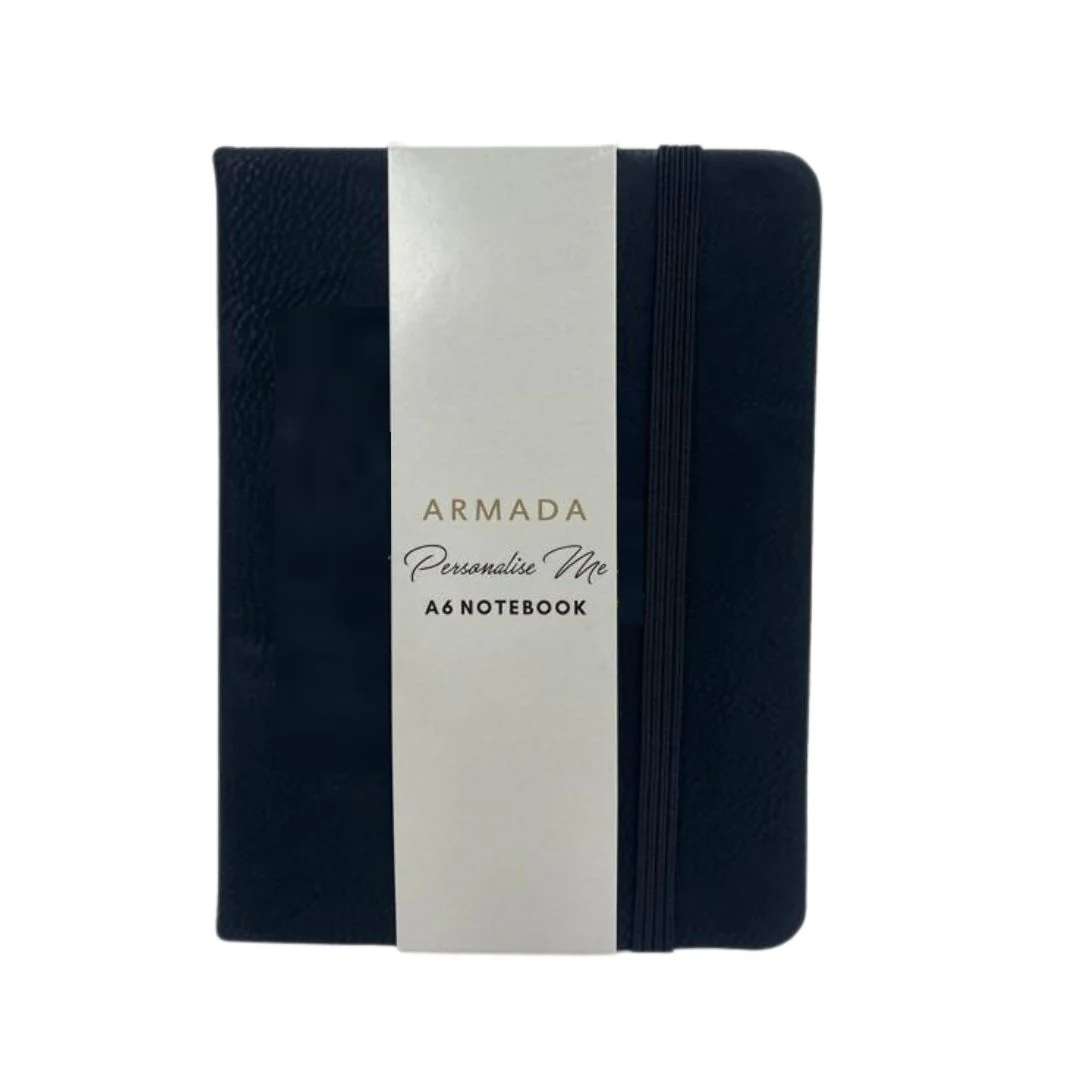 Faux Leather A6 Notebook - Image 2