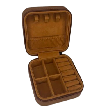 Faux Leather Jewellery Box
