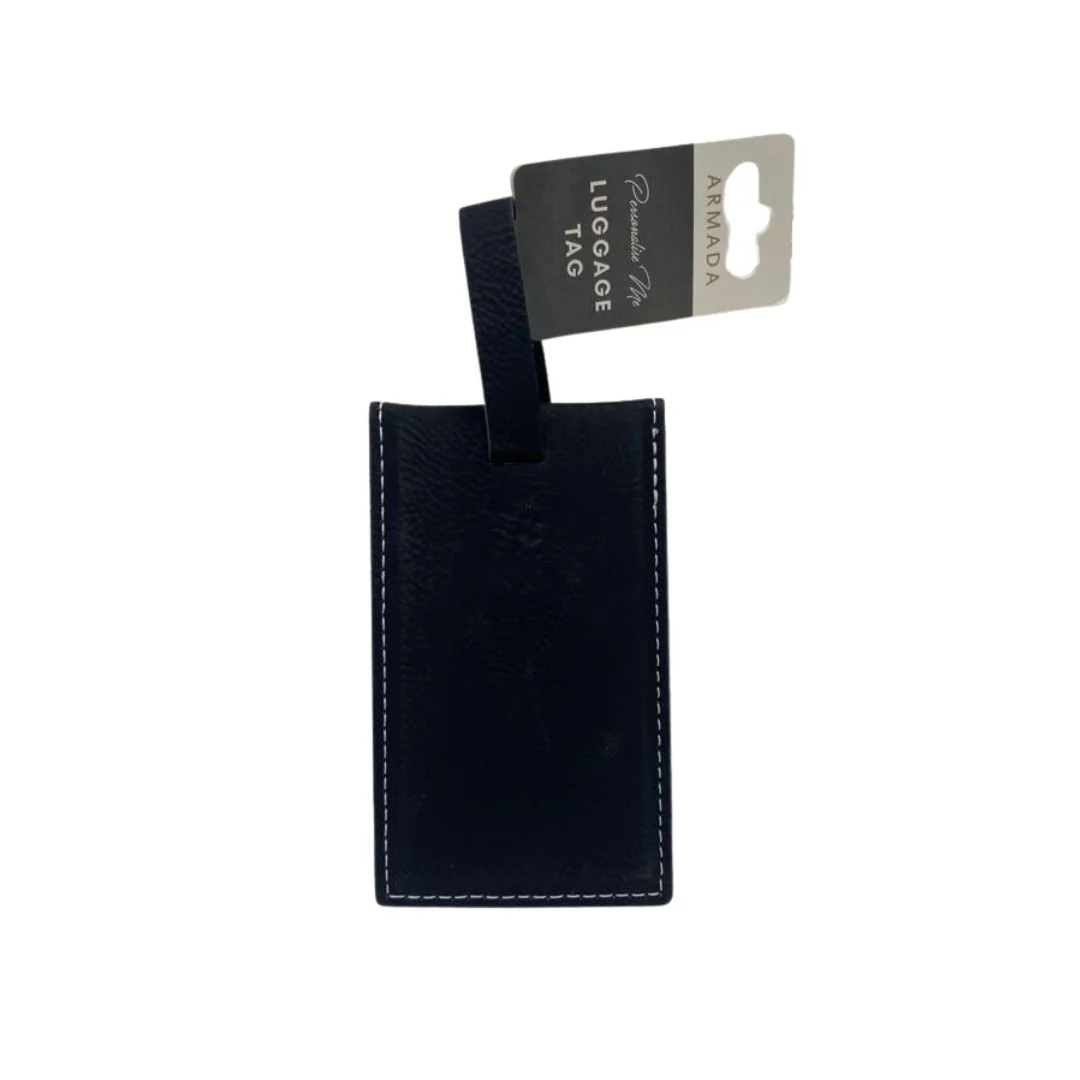 Faux Leather Luggage Tag - Image 3