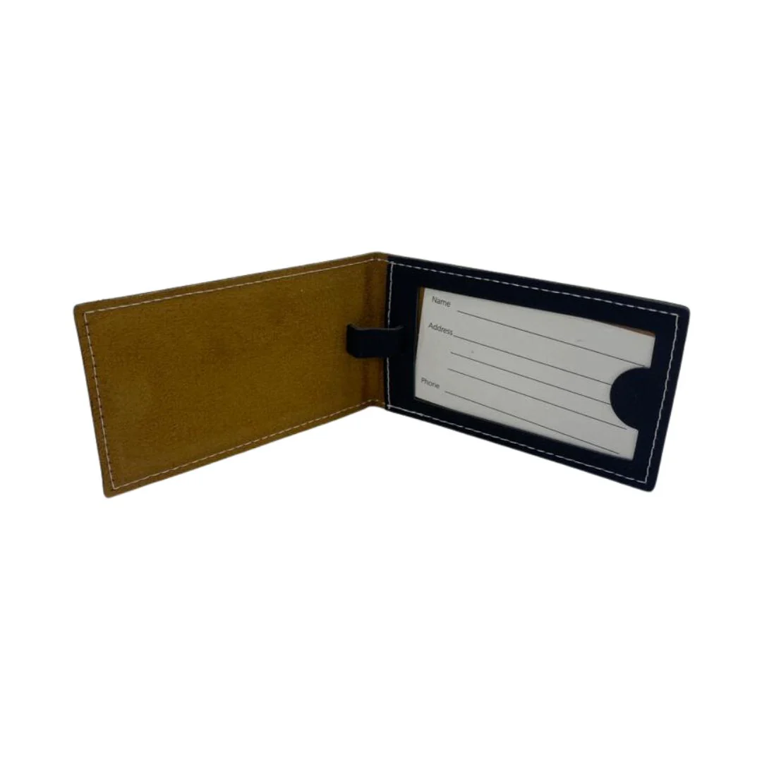Faux Leather Luggage Tag - Image 4