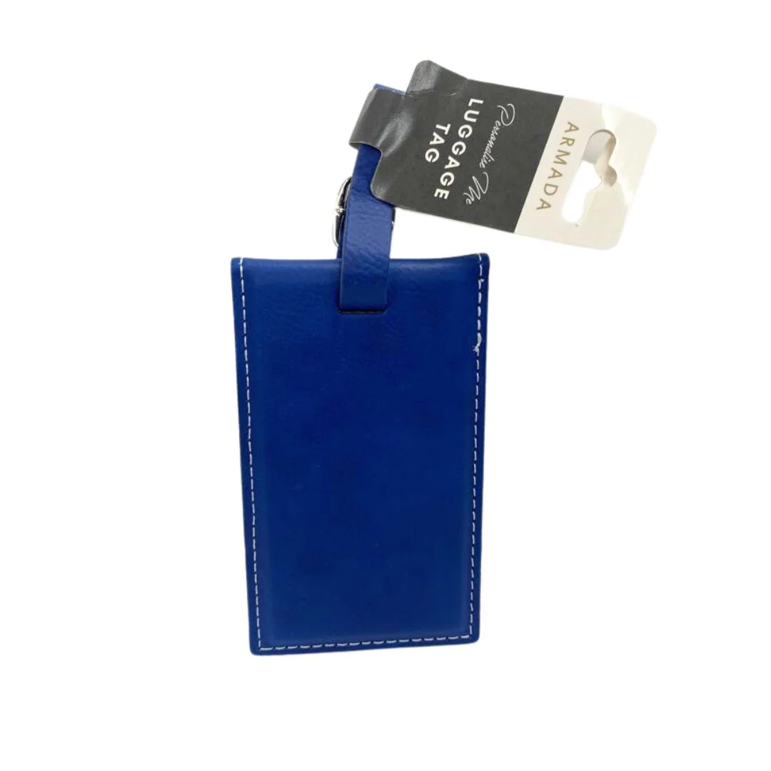Faux Leather Luggage Tag - Image 5