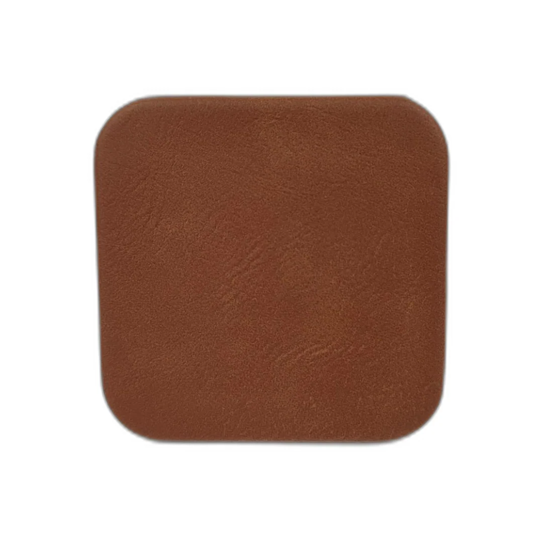 Personalised Faux Leather Square Fridge Magnet - Image 2