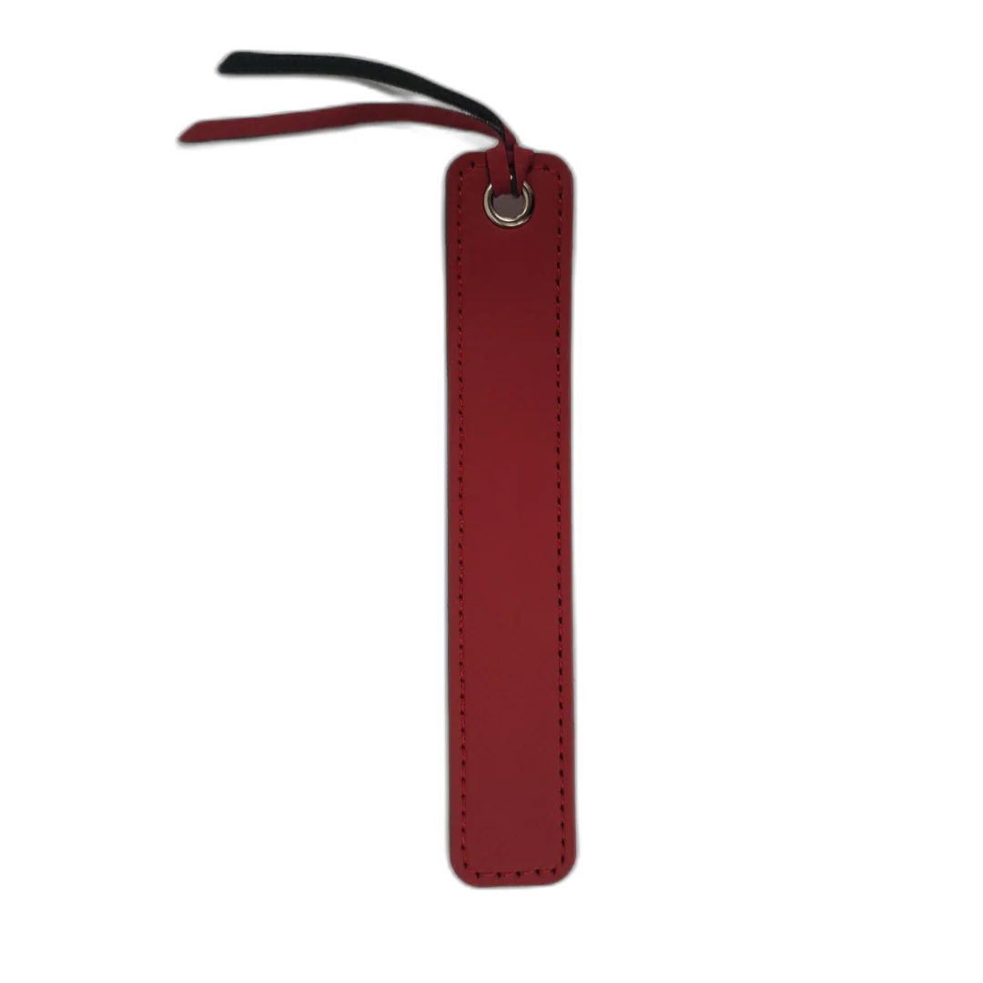 Personalised Faux Leather Tasseled Bookmark - Image 2