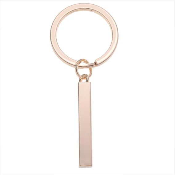 Gold Bar Keyring - Add Personalisation - Image 2
