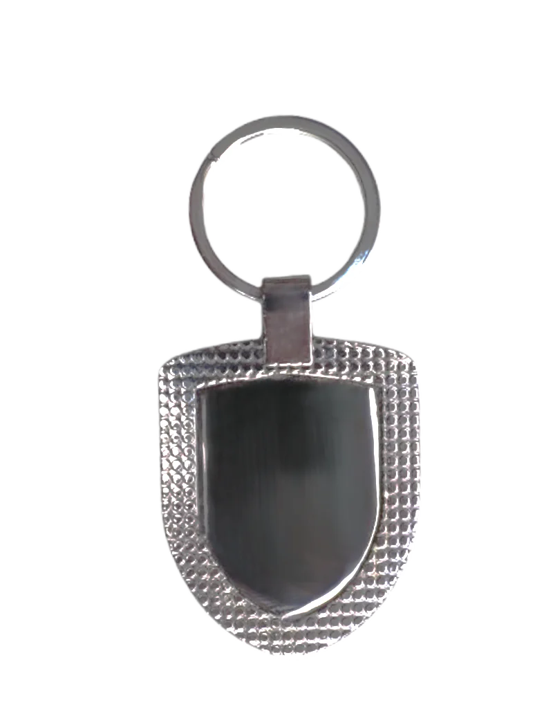 Grained Shield Keyring - Image 2