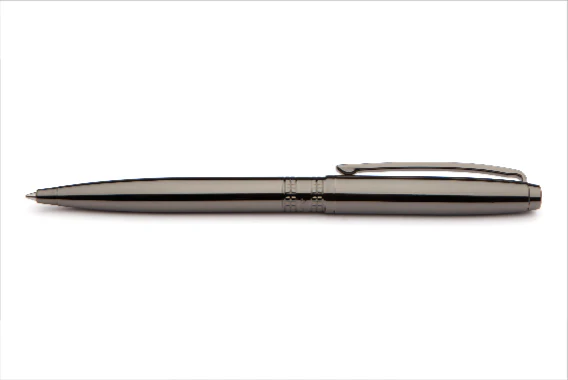 Gunmetal Pen and Pencil Set - Add Personalisation - Image 5