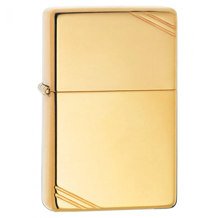 High Polish Brass Vintage Zippo