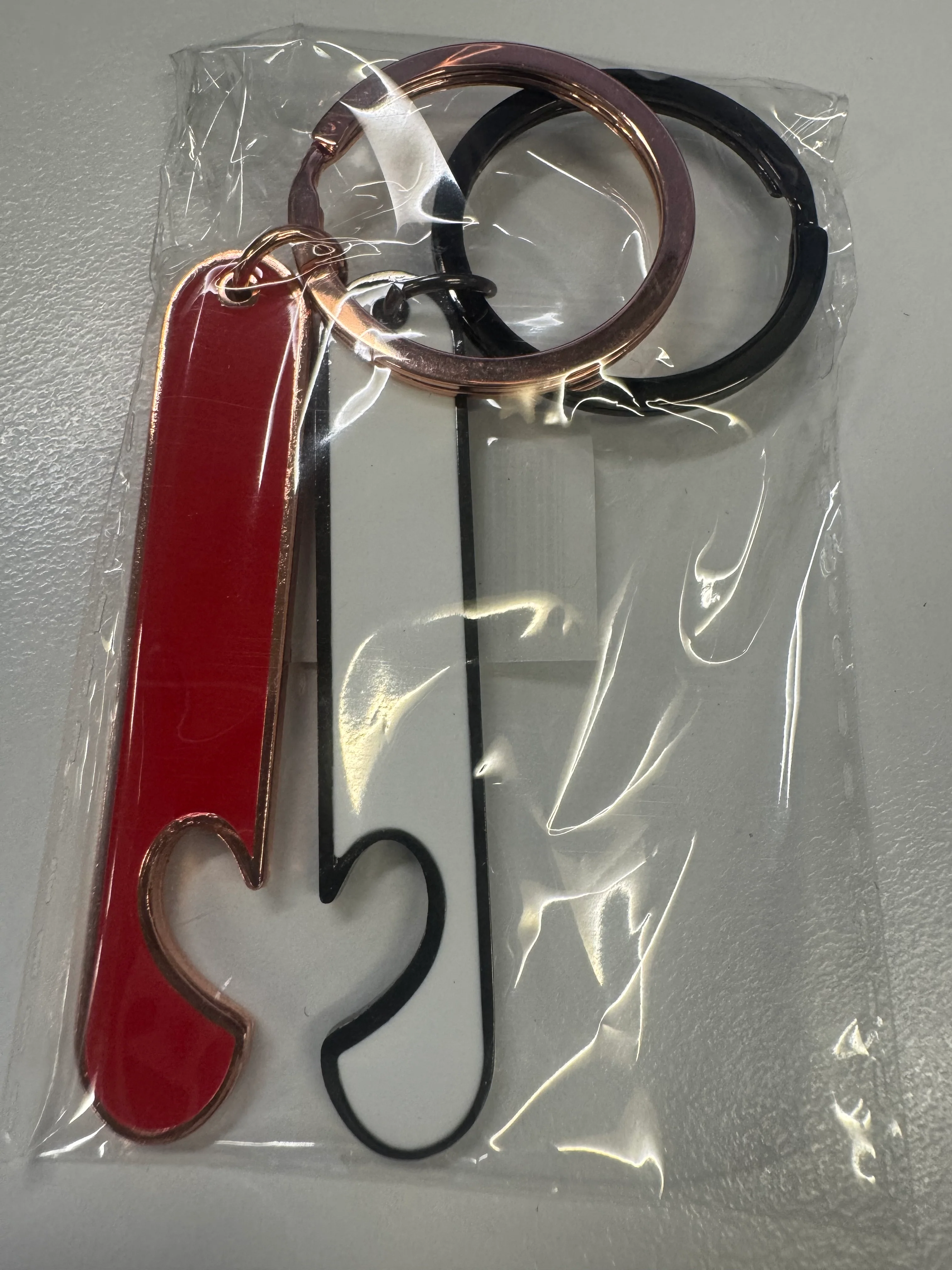 His & Her's Bottle Opener Keyring - Image 2