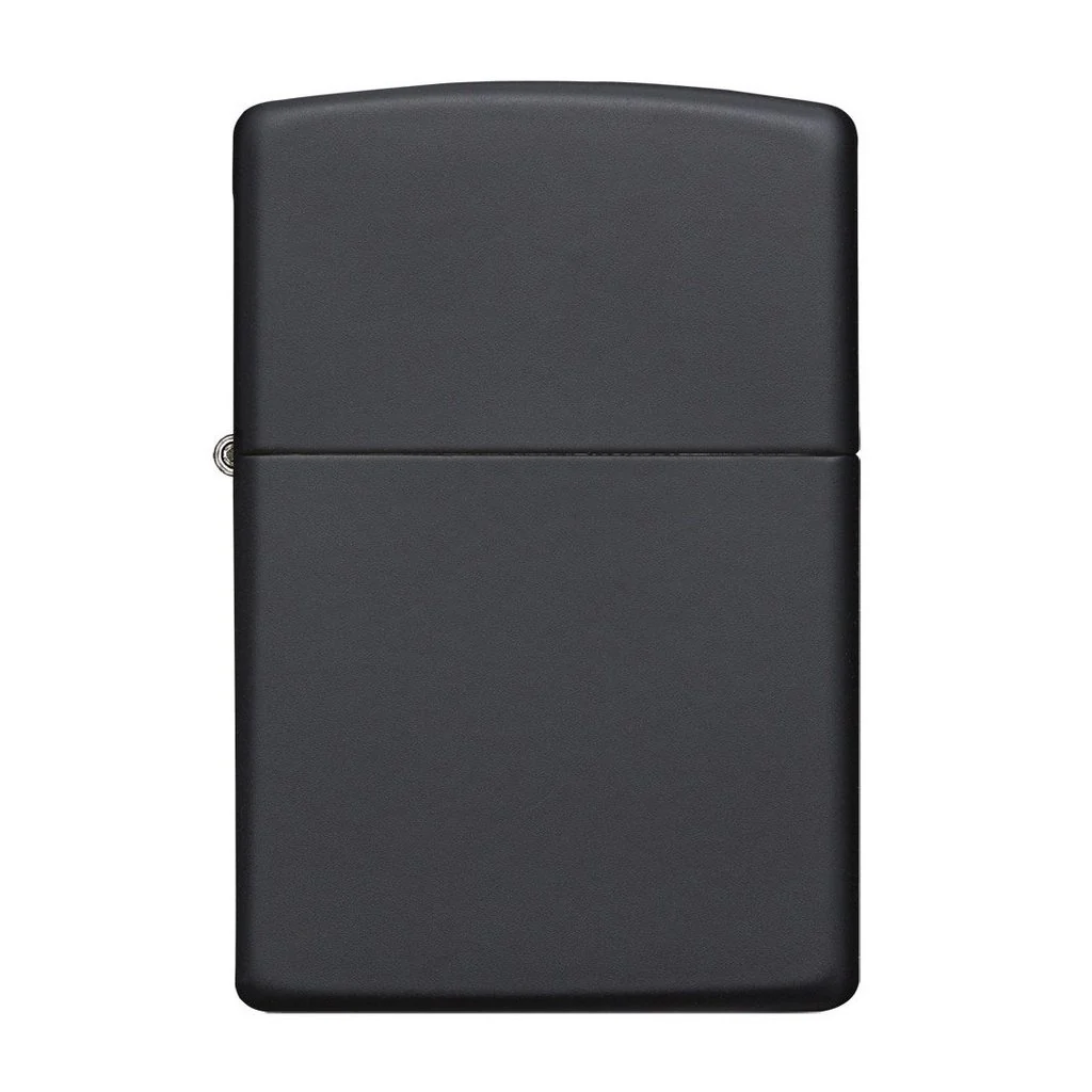 Matte Black Zippo Lighter - Classic Windproof Lighter by Zippo