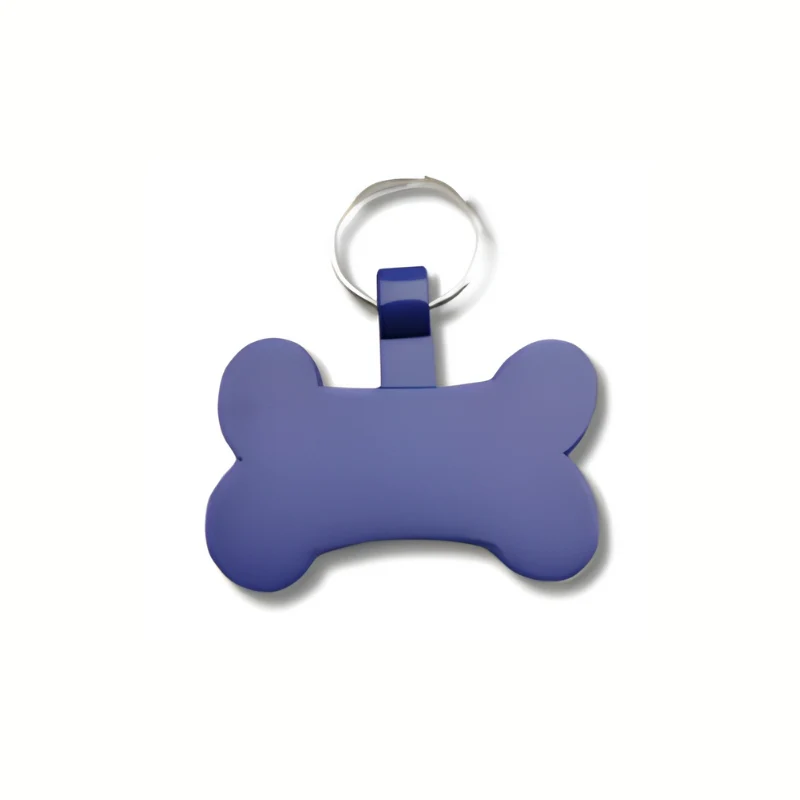 Matte Coloured Bone Pet Tags - Image 2