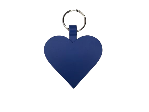 Matte Coloured Heart Pet Tags - Image 2