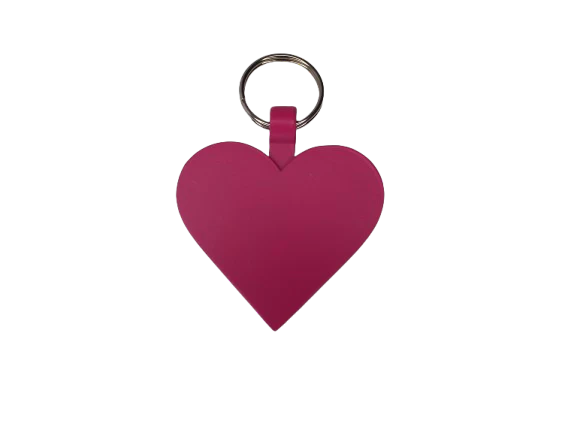 Matte Coloured Heart Pet Tags - Image 3