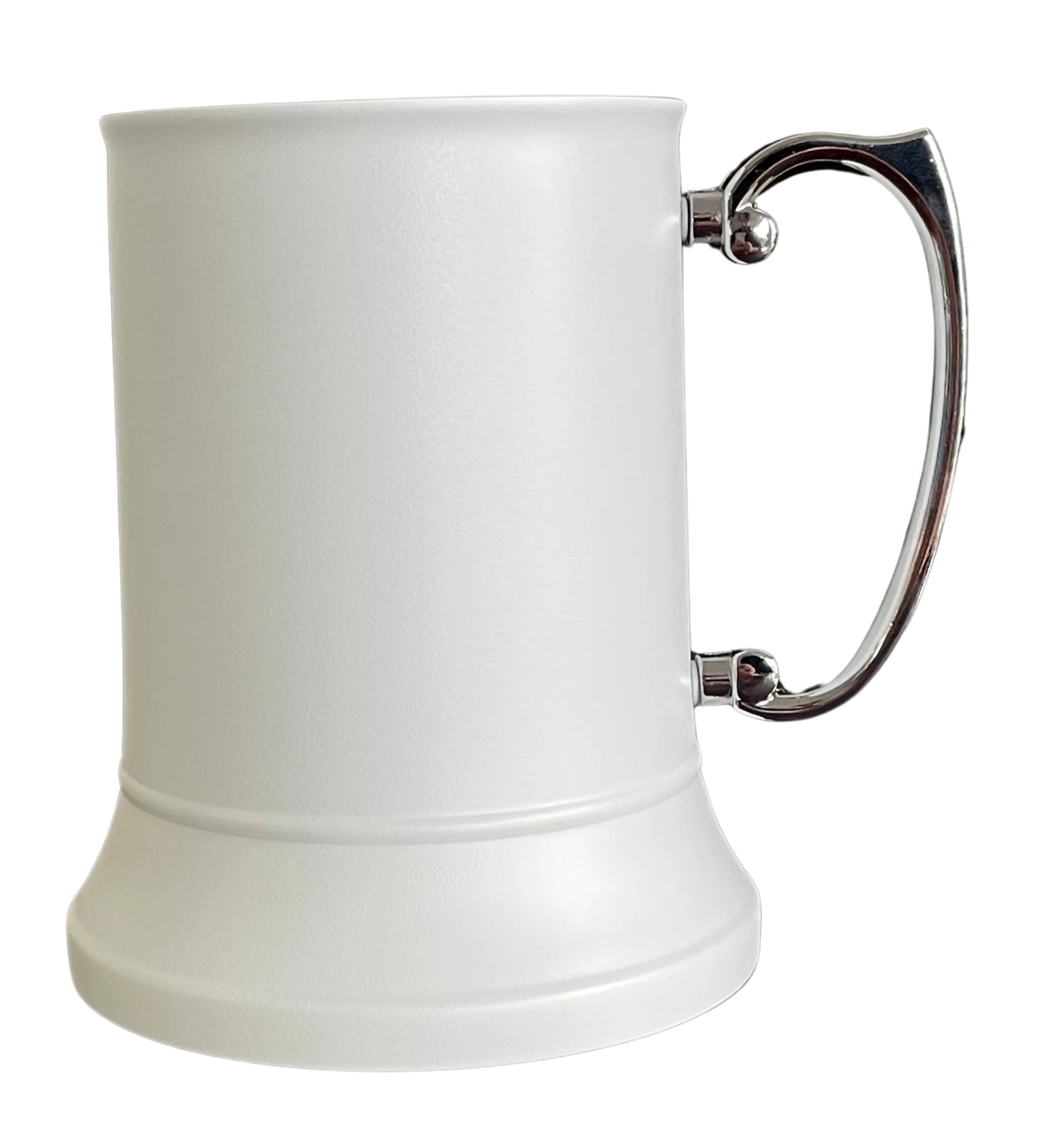 Matte White Tankard - Stainless Steel - Add Personalisation - Image 3