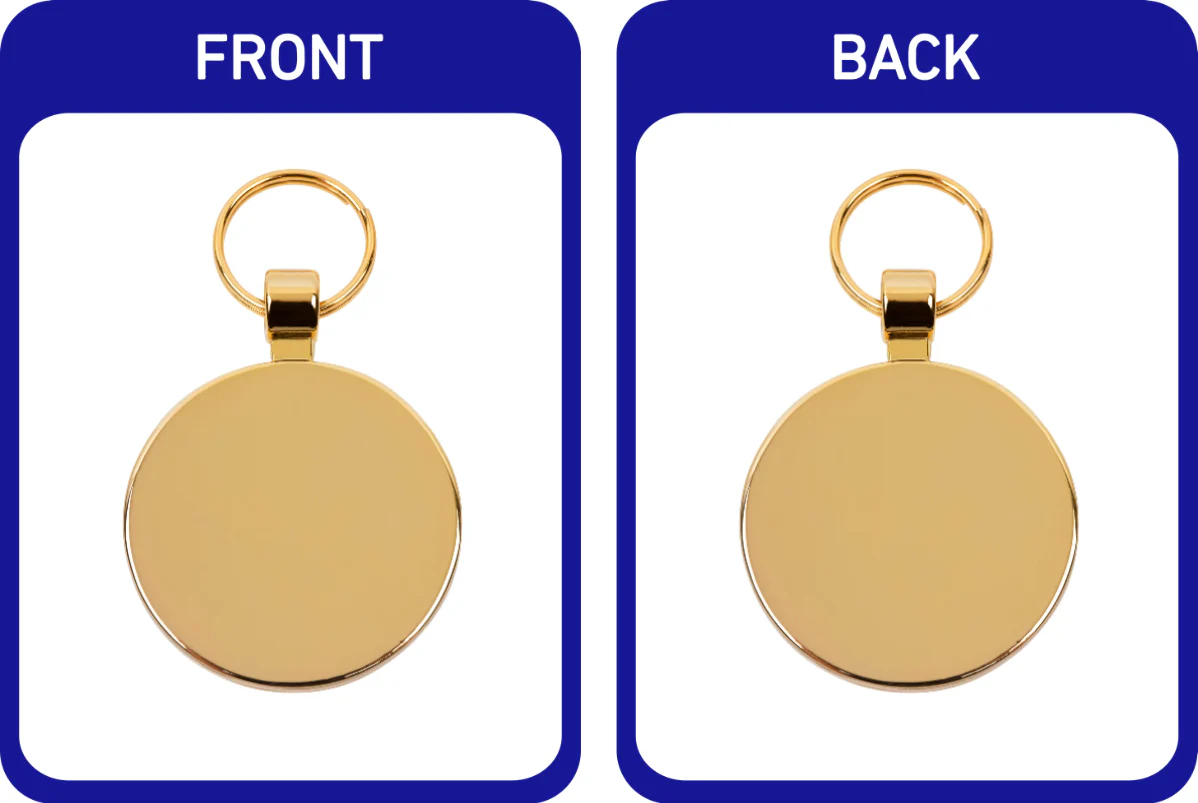 Metal Circular Pet Tags - Image 4
