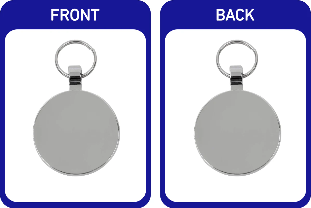 Metal Circular Pet Tags - Image 6