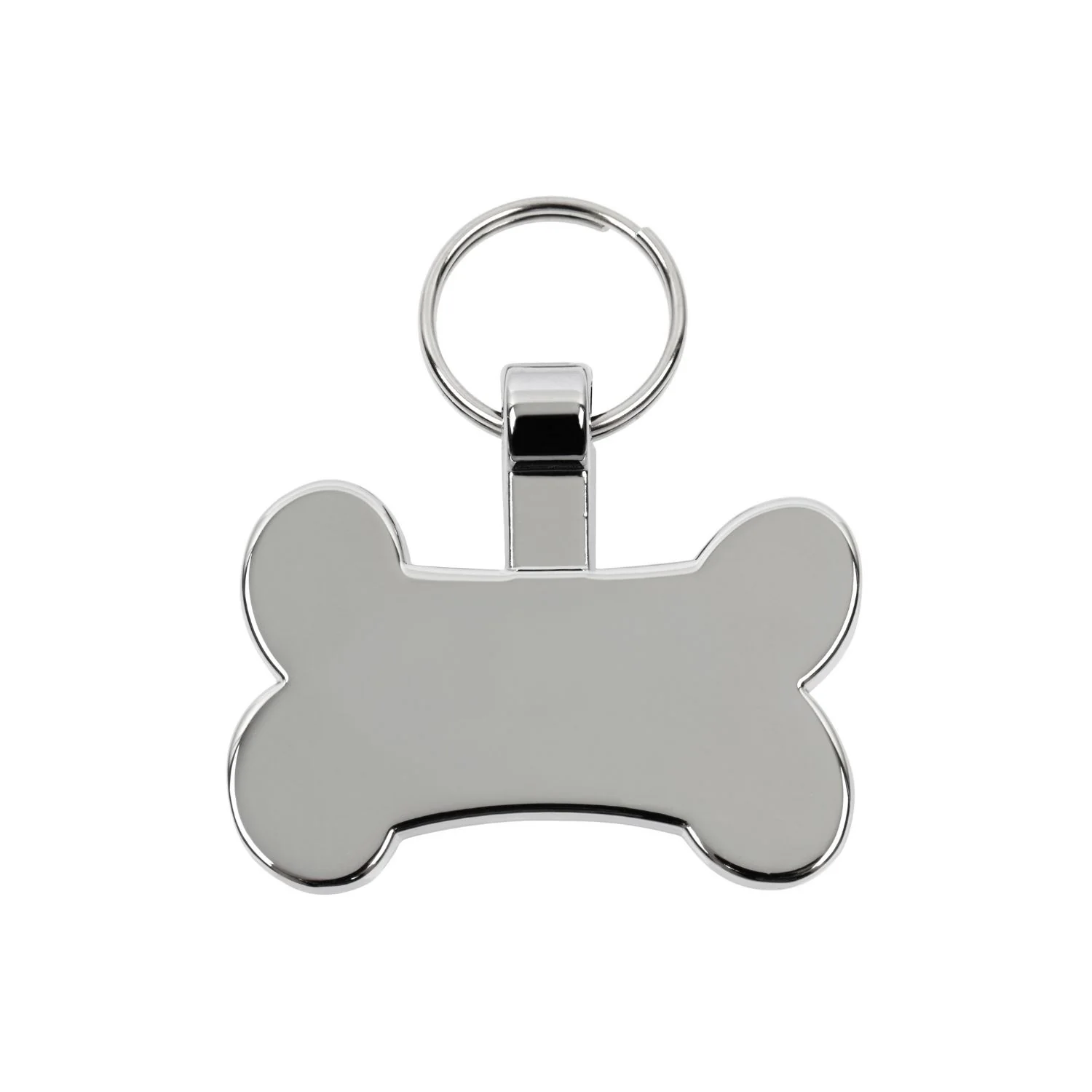 Orange Dog Bone Pet Tag - Image 2