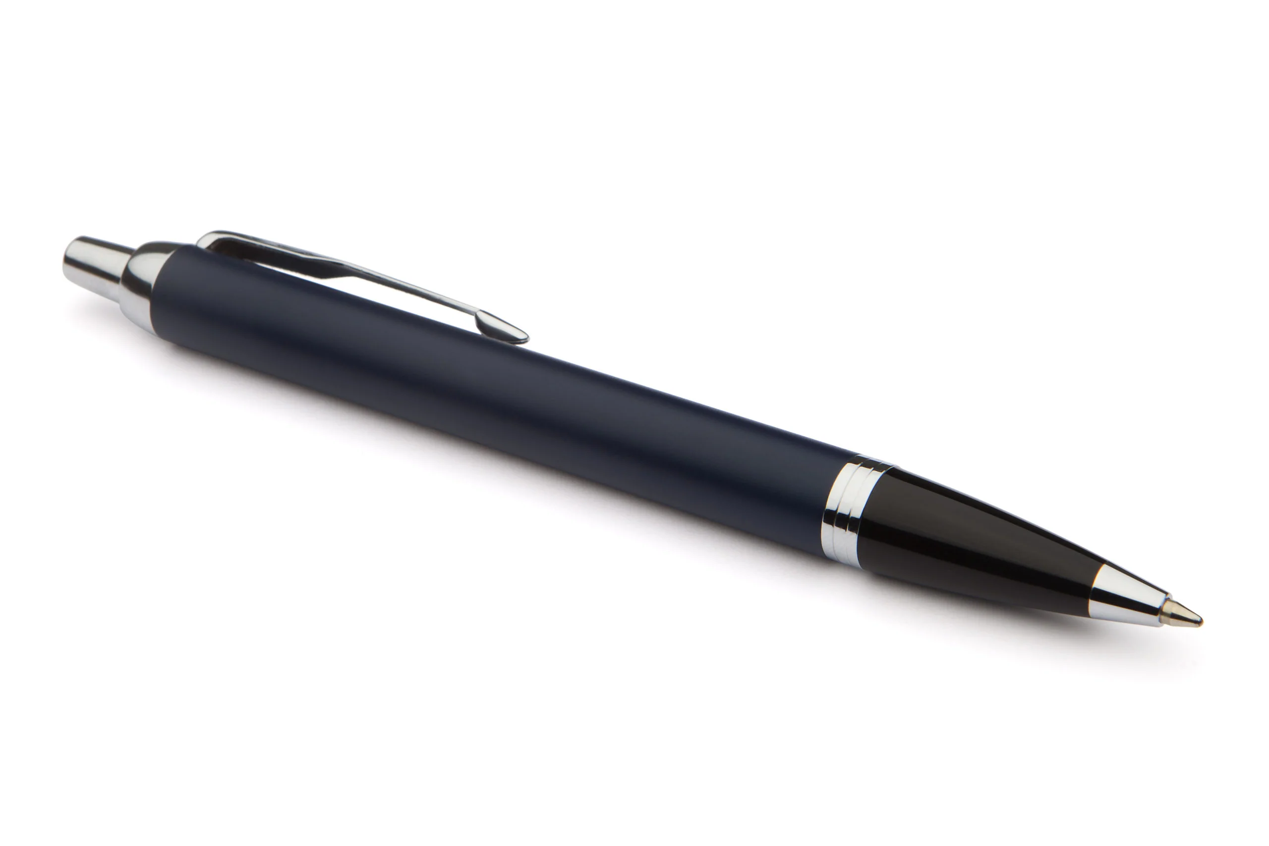 Parker Pen IM Navy Lacquer Chrome Trim