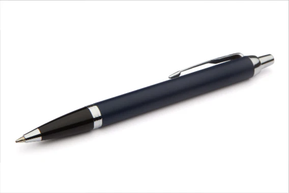Parker Pen IM Navy Lacquer Chrome Trim - Image 4