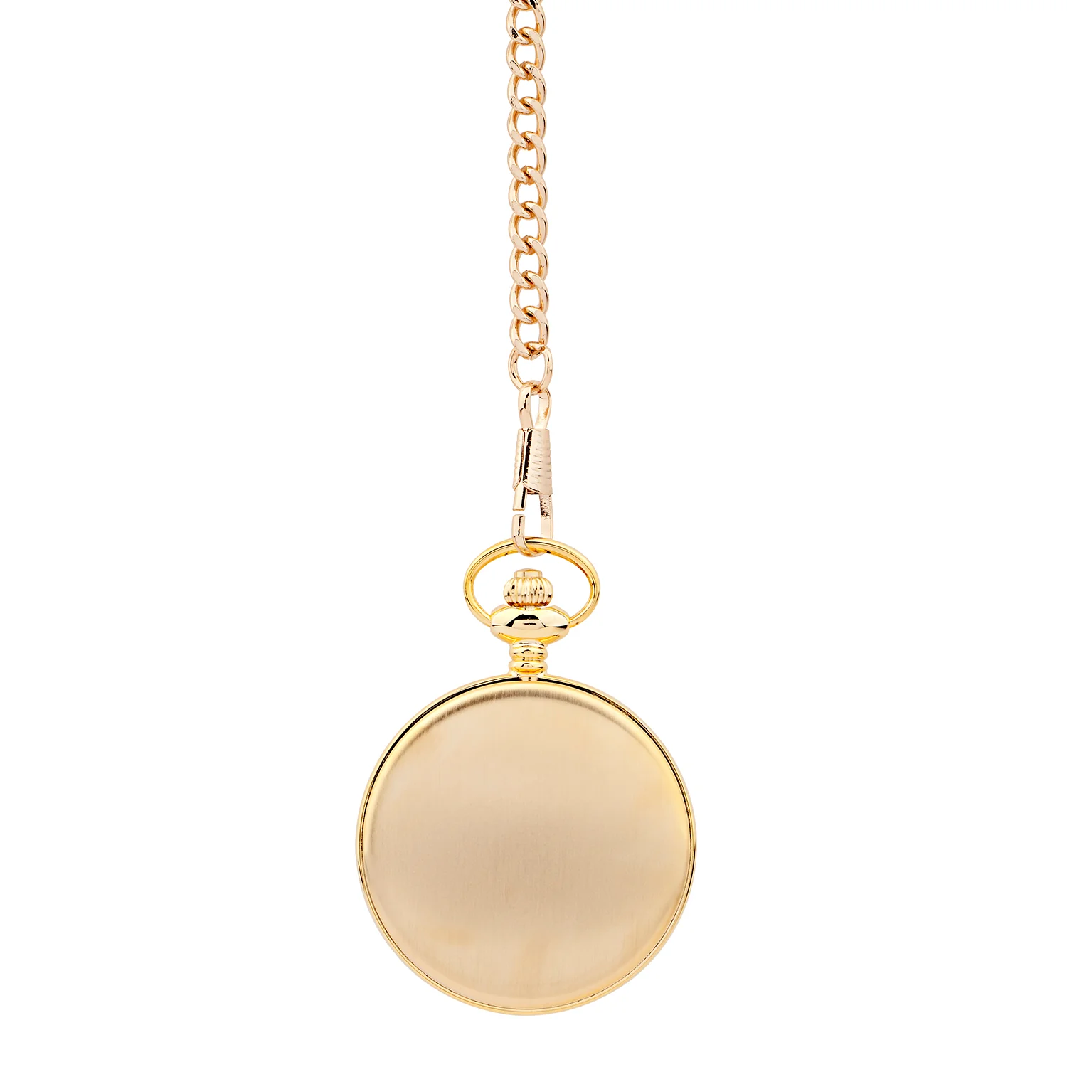 Pocket Watch Gold Plated Mechanical - Add Personalisation - Image 2