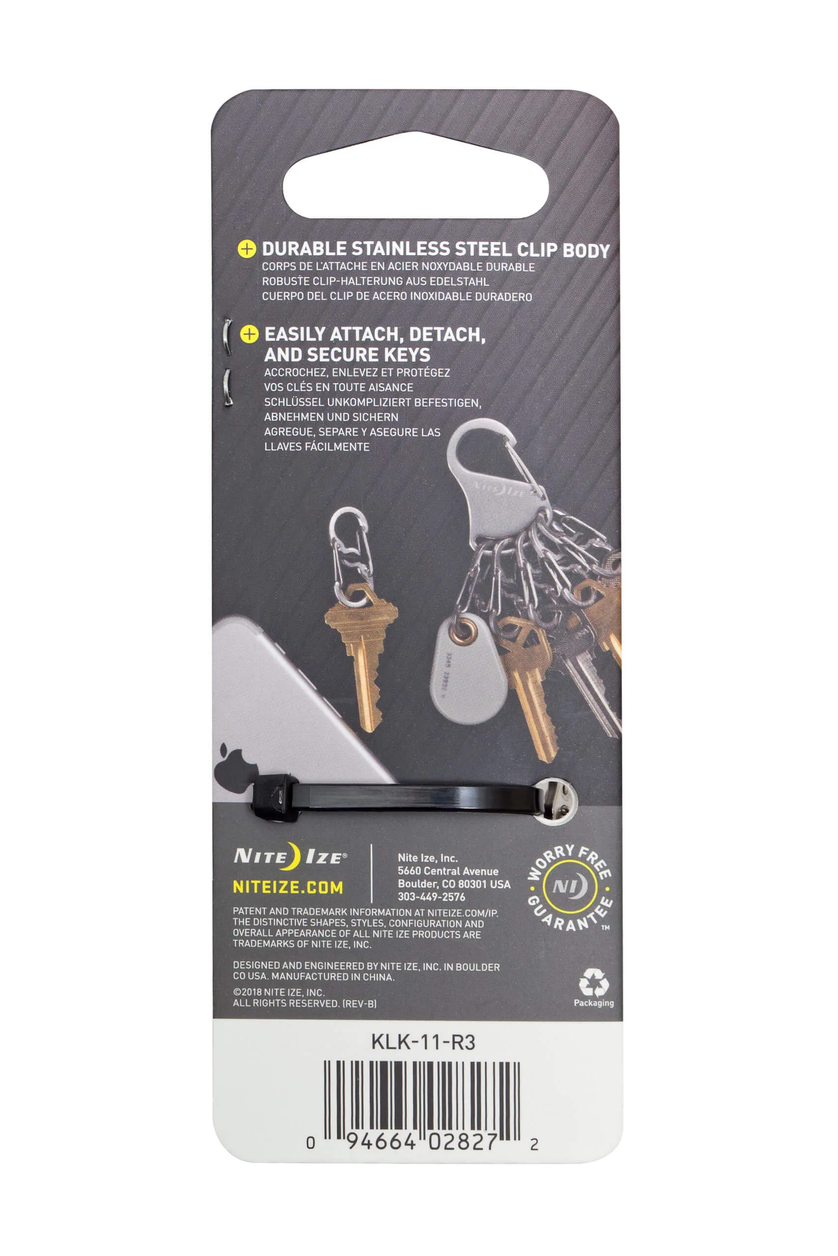 S-Biner Nite-Ize Key Rack Locker - Image 3