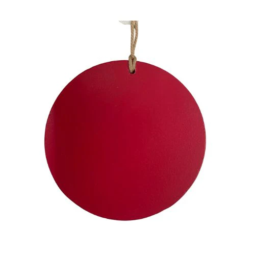Tartan Bauble Wooden Christmas Keepsake - Image 3